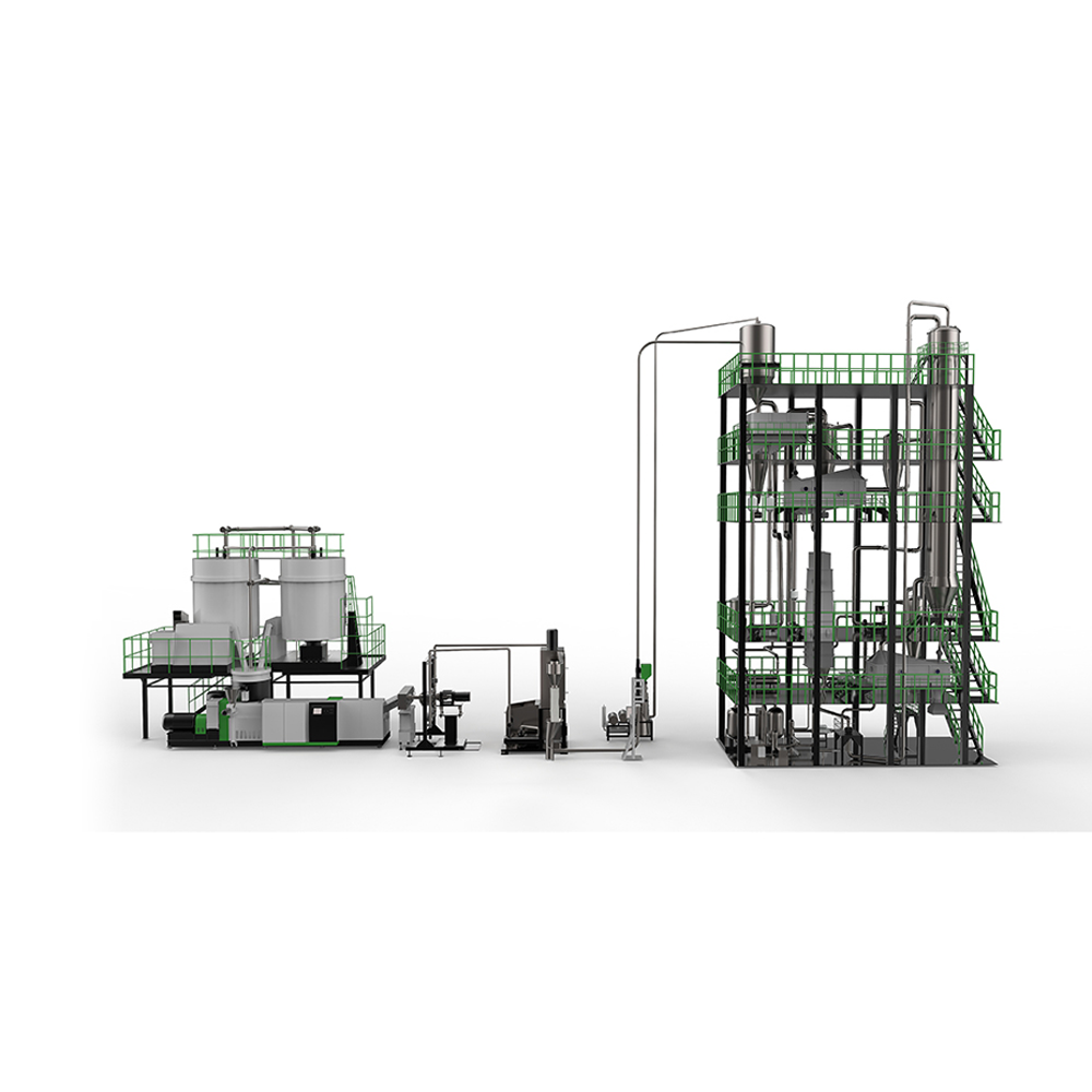 ABB Cihazlarıyla AWS-PE Çevresel Plastik PE Atık Yıkama Hattı