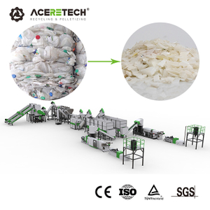 AWS-HDPE Ekonomik Şişe Plastik Geri Dönüşüm Makinaları