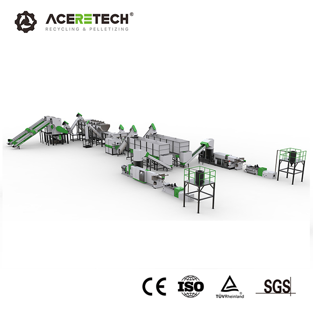 AWS-HDPE Ucuz Atık Şişesi Geri Dönüşüm Hattı