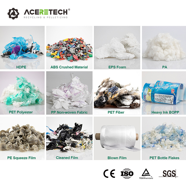 ACS-Pro LDPE/HDPE Torba Plastik Pelet Makinası